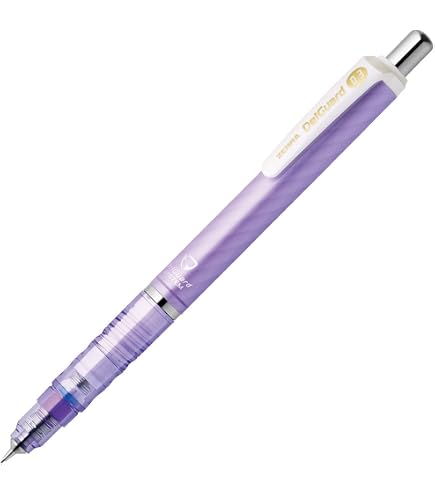 Zebra P MAS85 N2 LMB DELGUARD Mechanical Pencil, 0.3mm, Luminous Blue