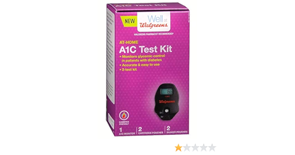 Walgreens At Home A1c Test Kit 1 Ea Amazon Ca Health Personal Care Walgreens At Home A1c Test Kit 1 Ea Amazon Ca Health Personal Care