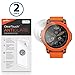 Nixon Mission Screen Protector, BoxWave [ClearTouch Anti-Glare (2-Pack)] Anti-Fingerprint Matte Film Skin for Nixon Mission