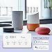 Alexa WiFi Power Strip, Alloda Smart Surge Protector, 4 USB Charging Ports and 4 Independent APP Control Smart AC Plugs, Timer, Compatible with Echo and Google Home Assistant, ETL Listed.