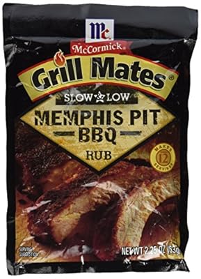 McCormick Grill Mates Slow & Low Memphis BBQ Rub , 2.25 OZ