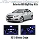XtremeVision Chevy Cruze 2015 (12 Pieces) Pure White Premium Interior LED Kit Package + Installation Tool