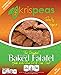 krispeas Baked Falafel Chips - Spicy Snack Made from Green Split Peas, Flax Seed, Olive Oil. Perfect for Dipping Hummus. All Natural, Vegan, Gluten Free, High Protein, Low Carb. (7 oz)