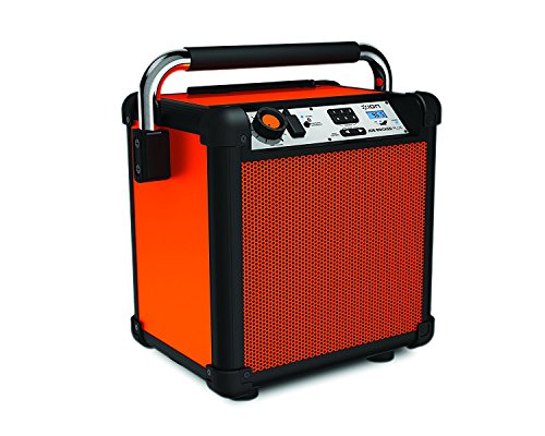 ION Job Rocker Plus Bluetooth Speaker, Orange (Certified ...