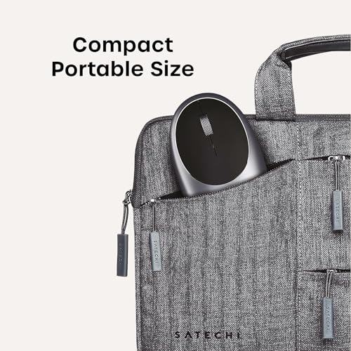 Satechi M1 Wireless Bluetooth Mouse, USB-C Rechargeable, Compact & Portable, for MacBook Air/Pro/Neo, iPad Air/Pro, iPad Mini, Mac Mini, iMac & Windows - Space Grey