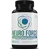 Brain Booster Supplement for Focus, Memory, Clarity, Energy - 60 Veggie Pills. Cognitive Function Support for Optimal Mental Performance, Advanced Stack Smart Natural Extra Strength Premium Formula