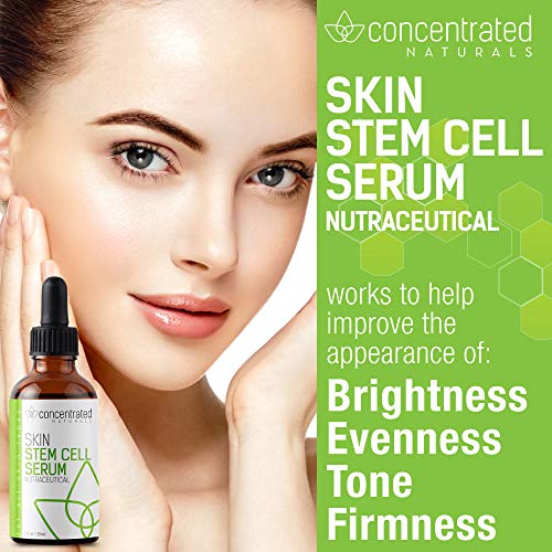 Nutraceutical Stem Cell Serum for Face with Seaweed Extract, Hyaluronic