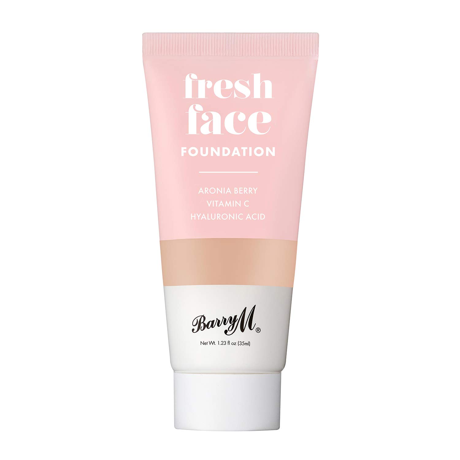 Barry M Cosmetics Fresh Face Lightweight Liquid Foundation Infused With Hyaluronic Acid And Vitamin C, Shade 7 — image 1