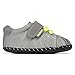 pediped Originals Jake Sneaker (Infant/Toddler), Grey/Lime, Large (18-24 Months E US Infant)