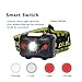 Persevere LED Headlamp Light and 4 in 1(whistle,compass, thermometer,magnifier) Brightest Headlight for Camping Hiking Running Backpacking Fishing Hunting Walking Reading - Waterproof Headlamps