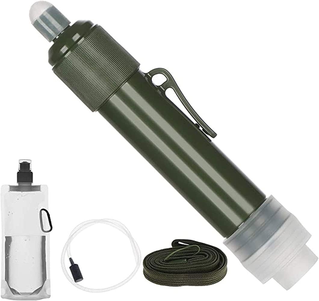 Outdoor Water Filter Straw, Portable Water Purification Tool, Mini