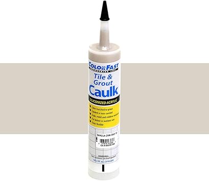 Amazon Com Tec Color Matched Caulk By Colorfast Unsanded 931 Standard White Home Improvement