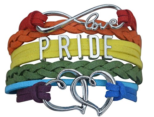 Gay Pride Bracelet - LGBT Bracelet, Gay Pride Jewelry, Rainbow Pride Bracelet & Perfect Gay Pride Gifts