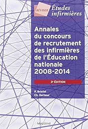 Annales du concours de recrutement des infirmières de l'Éducation nationale