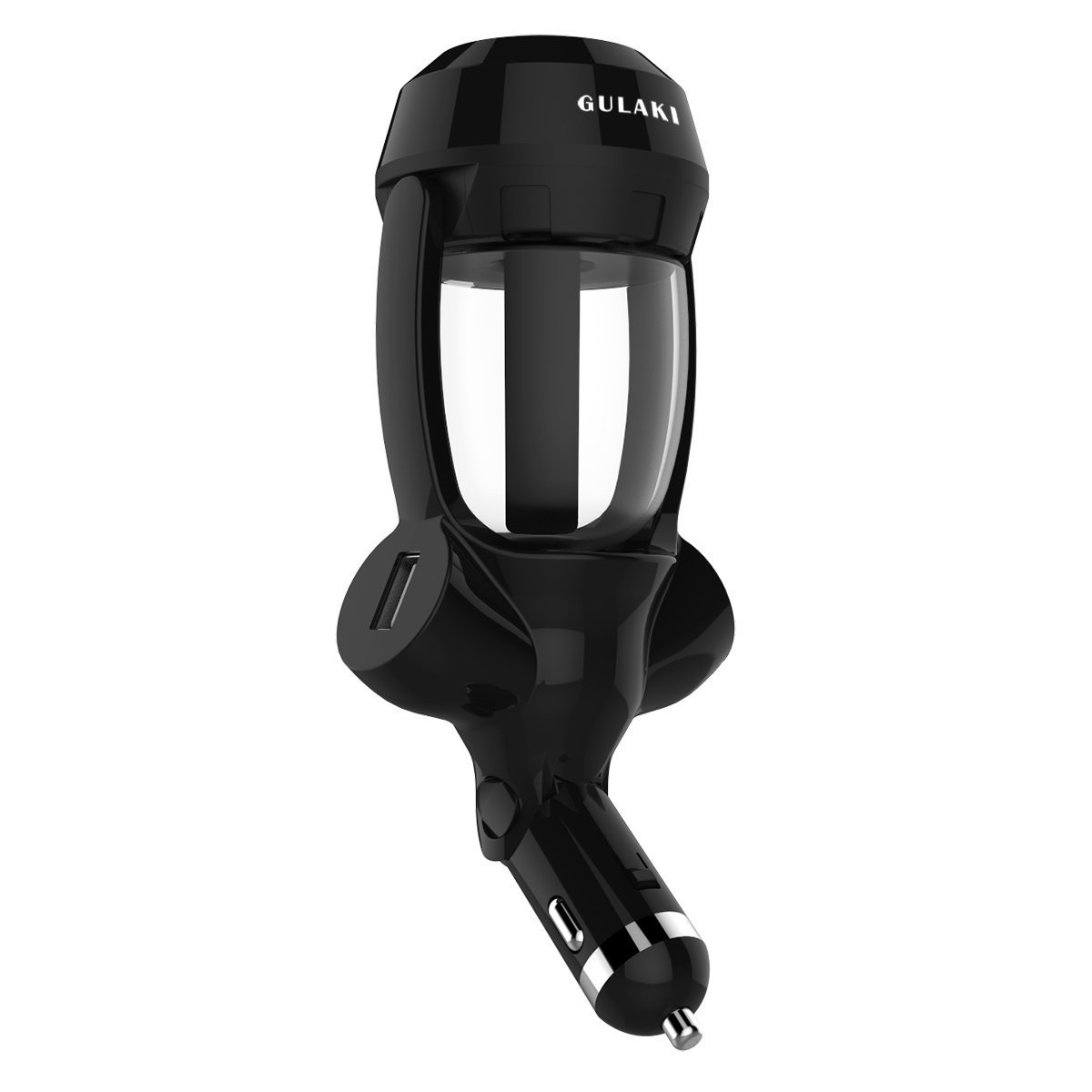 Humidifier dell\'automobile, GULAKI Mini Aromaterapia Aromaterapia Diffusore Di Aria Diluente Di Raffreddamento Con Port USB Caricatore dell\'automobile