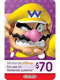 eCash - Nintendo eShop Gift Card $70 - Switch / Wii U / 3DS [Digital Code]