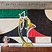 H&W Graceful Dance Movements, Beautiful Dancer Statue, Colorful, Best Gift for Girl, Home Decoration, Desk Ornament(HH8-D2)