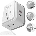 Amazon.com: Ceptics Israel, Jordan Power Plug Adapter Travel, 20W PD ...