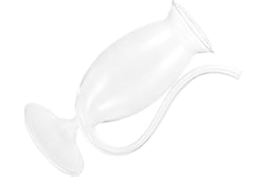 NUOBESTY Creative 190ml High Borosilicate Glass Cocktail Sipper Cup with Base, Home Wine and Juice Glassware