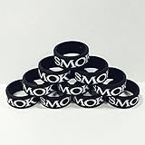 Silicone Vape Bands 22mm KANGERTECH JOYETECH PIONEER4YOU (IPV) SMOK *WHOLESALE OPTION (Smok Black 10-Pack)