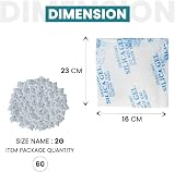 1ABOVE 2g Silica Gel Sachets 60 Desiccant Bags Moisture Absorber view 3