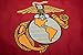 FBNC US Marine Corps Flag 3x5 Ft Durable Nylon Double Sided Embroidered USMC Flag with Brass Grommets