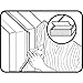M-D Building Products 02071 1/4 in. x 1/2 in. x 17 ft. Gray Economy Foam Window Seal for Medium Gaps