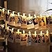 Magnoloran Led Photo Clip Remote String Lights, 40 LEDs Fairy Twinkle String Lights, Wedding Party Home Decor Lights for Hanging Photos, Cards and Artwork (14 Feet, Warm White)