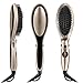Anjou Hair Straightener Brush with Moroccan Oil Hair Treatment and Anion Hair Care (Adjustable Temperature Setting, Max 446℉ for All Hair Types, Auto Lock/Shutoff)