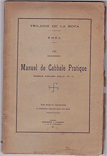 Manuel De Cabbale Pratique Dessins Executes Par C H C Trilogie De La Rota N 3 Amazon Fr Enel Livres
