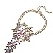 Holylove 1 Pair 2 Color Crystal Foot Jewelry for Women Barefoot Sandals Beach Wedding with Gift Box (Crystal AB039)