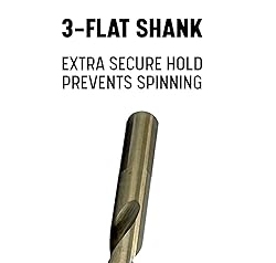 Drill America 21/64" Cobalt Stepped Point Drill
