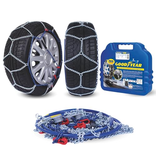 Goodyear 77955: 7 mm Car passenger snow chains, TUV and ONORM approved, Size 100