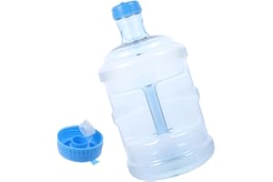 JECOMPRIS Large Capacity Water Jug 5 Gallon Portable Outdoor Water Container Thick PC Material for Camping