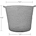 INDRESSME Extra Large Storage Baskets Cotton Rope Basket Woven Baby Laundry Basket with Handle for Diaper Toy Cute Home Decor addition Diaper Toy 16.0