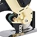 BestEquip Electric Cloth Fabric Leather Wool Cutting Machine 4 Inch Octagon Blade Industrial Electric Cloth Cutter 1 Inch Capacity Rotary Cutter Multi Layer Power Electric Scissors (Fabric Cutter)