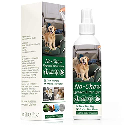 JOPROCH Bitter Apple Spray for Dogs to Stop Chewing, 250ML No