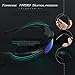 TOREGE Polarized Sports Sunglasses for Cycling Running Fishing Golf TR90 Unbreakable Frame TR011 (Black&Blue)