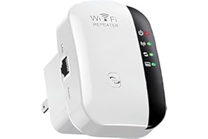 WiFi Extender Signal Booster, WiFi Range Extender up to 5000sq.ft & 53 Devices, Wireless Internet Repeater, Long Range Amplif