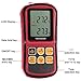 Thermocouple Thermometer, Temperature Controllers Bi-channel Input LCD Blacklight with Two K-type thermocouple the Current Measurement Hold for J/K/T/E/N/R/S Type Thermocouples Contact with Measured