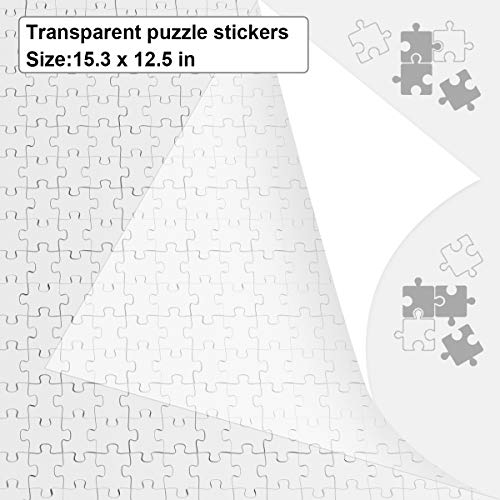 Puzzle Saver Peel Large Clear Puzzle Glue Sheets Transparent Adhesive
