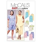 McCall's Patterns M4097 Women's Top, Tunics, Shorts and Capri Pants, Size RR (18W-20W-22W-24W)