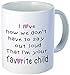 Pink heart and girl - I love how we don't have to say it out loud that I'm your favorite child - 11OZ ceramic coffee mug - Best funny and inspirational gift