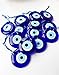 Evil Eye Home Protector - Glass Beads, Good Luck Charm, Doorway, Home Decoration, Wall Hanging, Gift Item, 3 Inches Wide