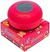 Shower-Mate Wireless Bluetooth Speaker | Water-Resistant Shower Radio with Hands-Free Speakerphone and Built-In Mic | Compatible with All Bluetooth Devices - Pink