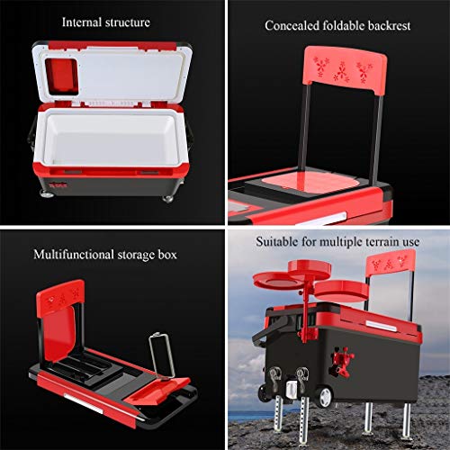BYDBNR Angelkasten, Multifunktionale Angelbox for Hochseeangeln Inkubator Kühlschrank Kühlbox Aufbewahrungsbox for… – Bild 4