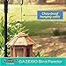 Pennington Cedar Gazebo Bird Feeder, 3 LB Capacity