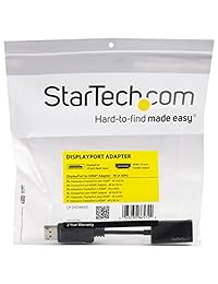 Conversor de video con DisplayPort a HDMI 4K con audio, de la marca StarTech Estándar Negro