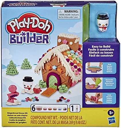 Play-Doh Builder Gingerbread House Toy 