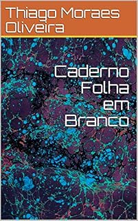 Livro Caderno Folha em Branco